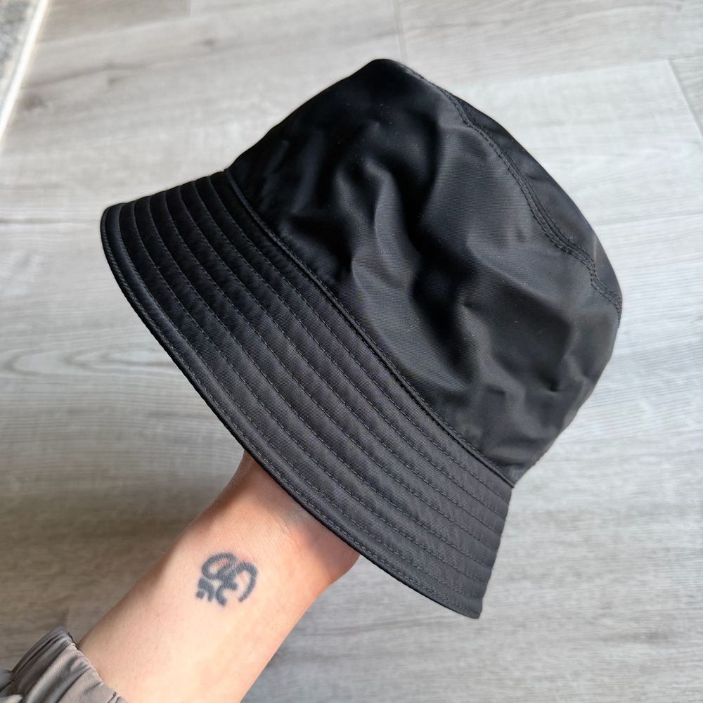 Prada Classic Black Bucket Hat - Picture 2 of 9